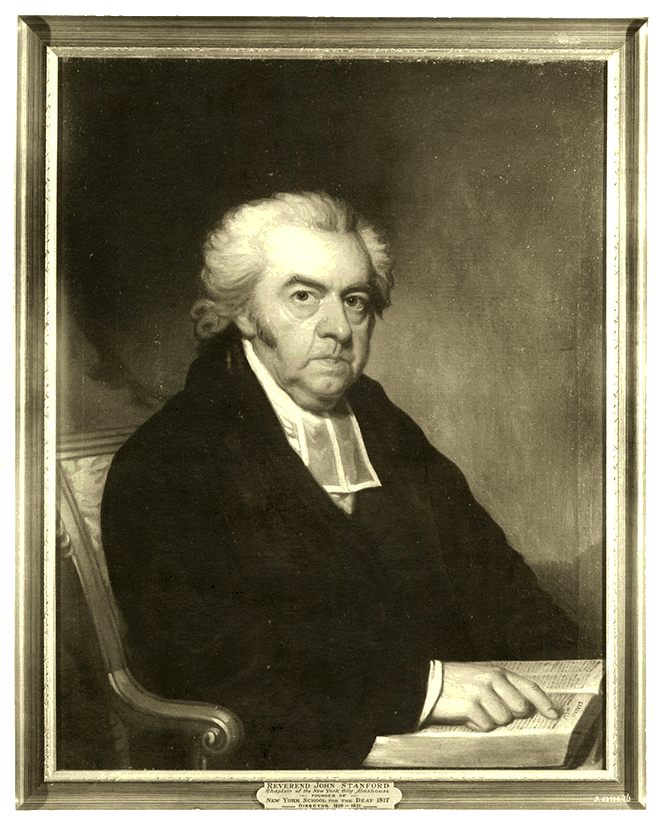 Reverend John Stanford, The Founder in 1817